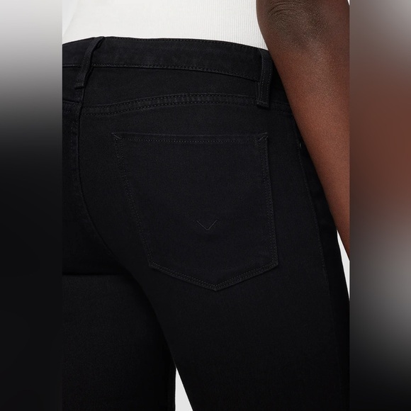 HUDSON JEANS KRISTA SUPER SKINNY JEANS NORDSTROM LUXURY BRAND DARK WASH WHISKER - Picture 5 of 13